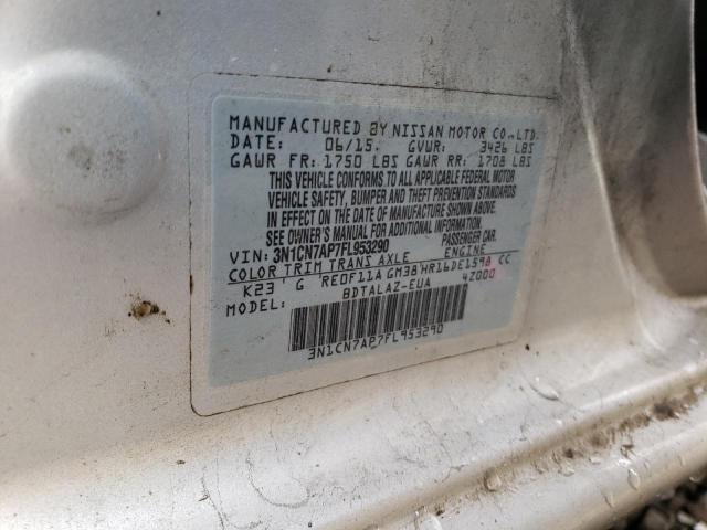 Photo 11 VIN: 3N1CN7AP7FL953290 - NISSAN VERSA 