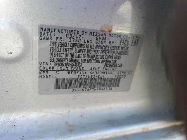 Photo 11 VIN: 3N1CN7AP7HK448438 - NISSAN VERSA 