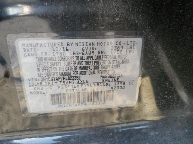 Photo 11 VIN: 3N1CN7AP7HL823352 - NISSAN VERSA S 