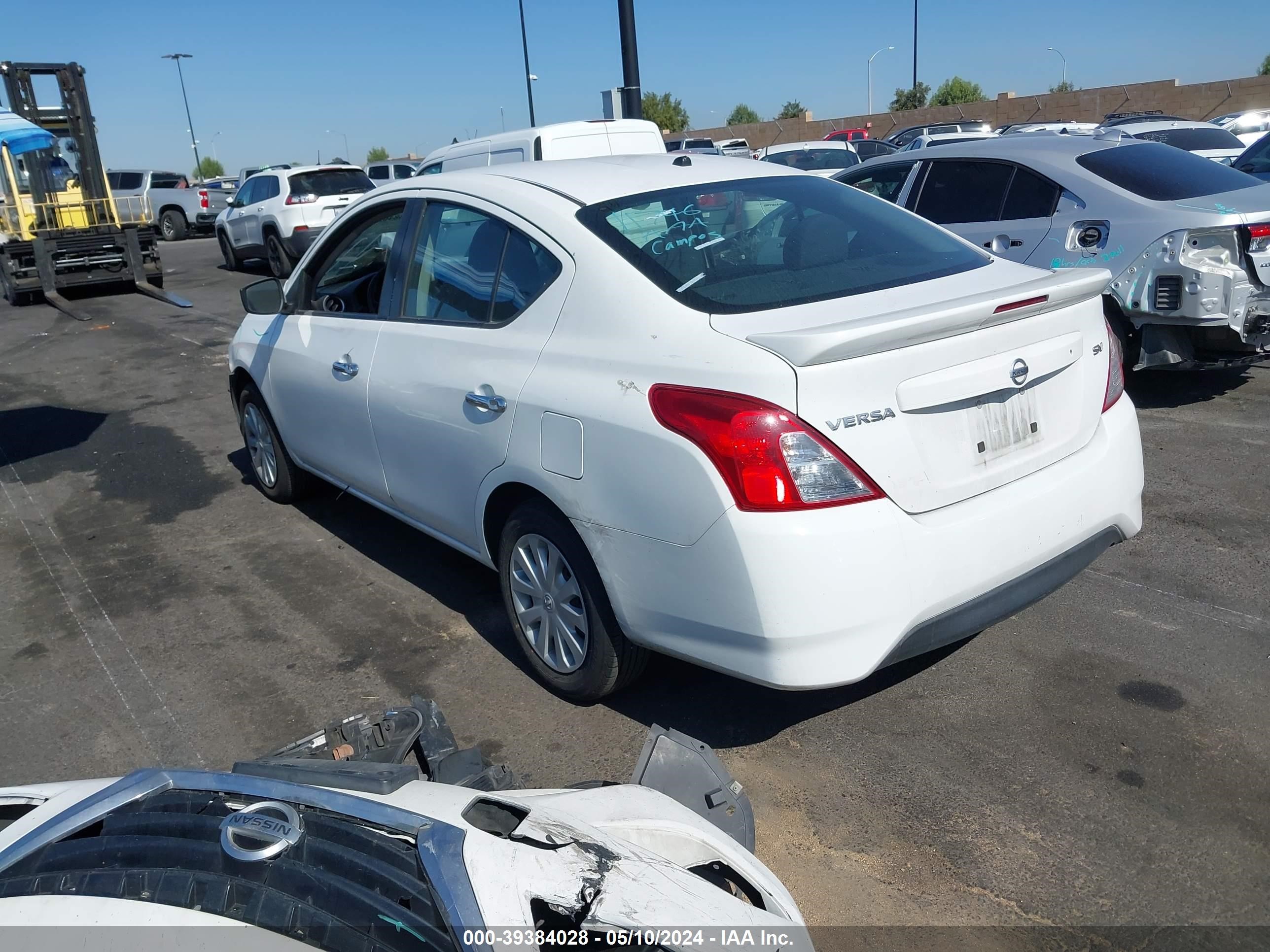 Photo 2 VIN: 3N1CN7AP7HL835503 - NISSAN VERSA 