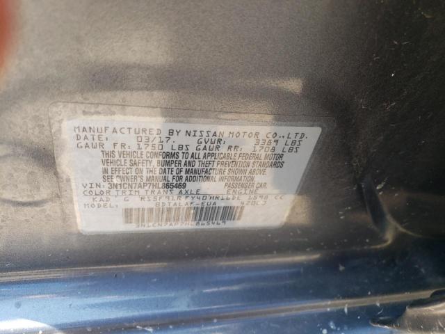 Photo 11 VIN: 3N1CN7AP7HL865469 - NISSAN VERSA 