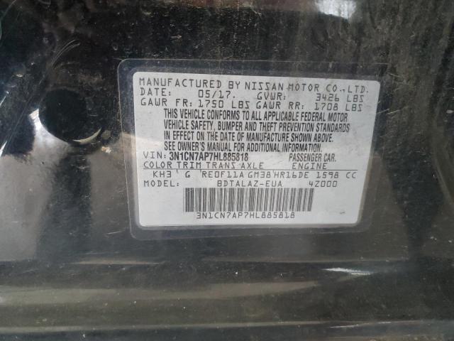 Photo 11 VIN: 3N1CN7AP7HL885818 - NISSAN VERSA 