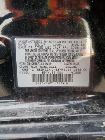 Photo 12 VIN: 3N1CN7AP7JL818416 - NISSAN VERSA 