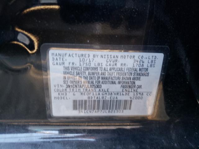 Photo 9 VIN: 3N1CN7AP7JL825303 - NISSAN VERSA S 