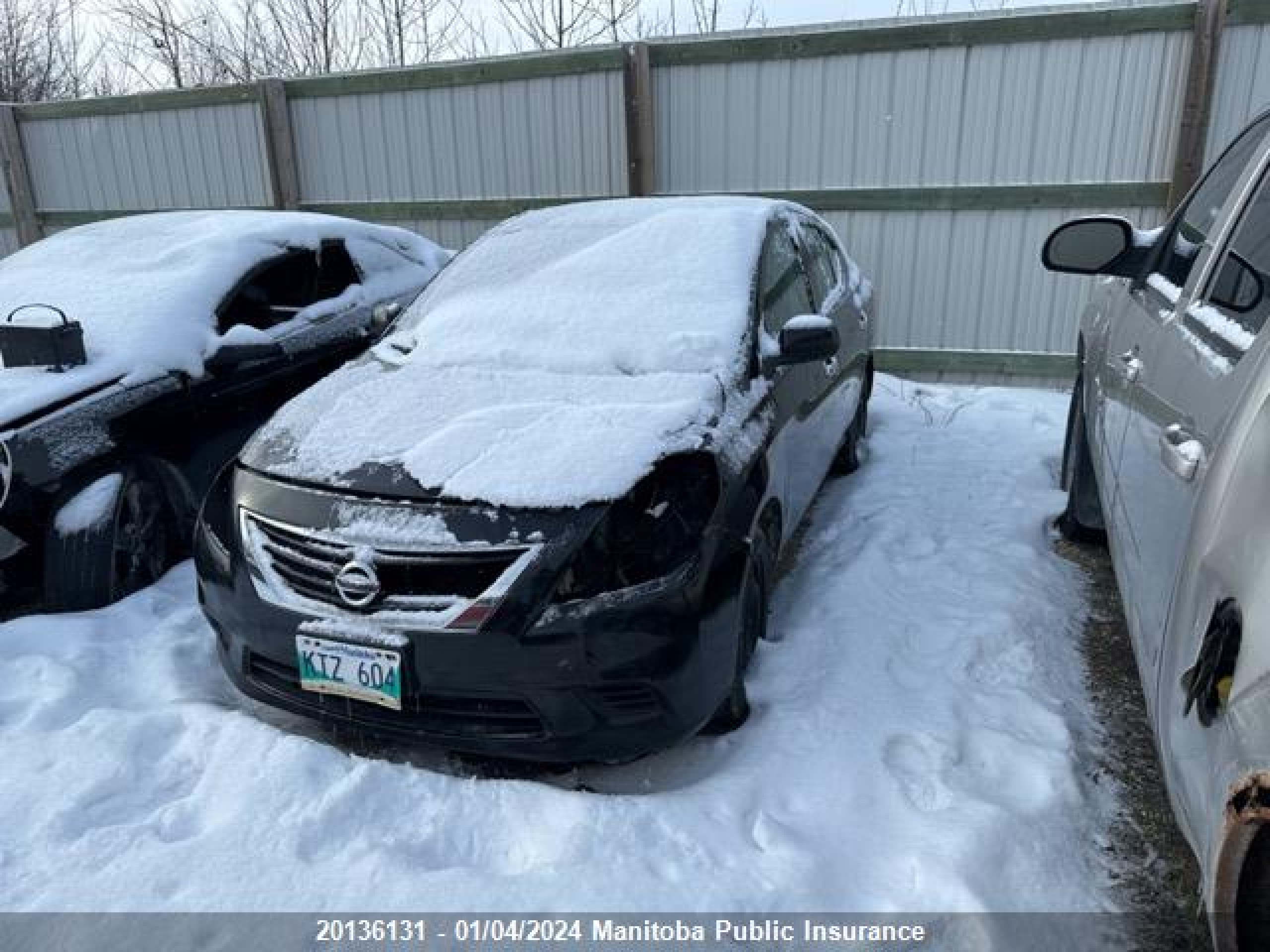 Photo 1 VIN: 3N1CN7AP8CL845661 - NISSAN VERSA 