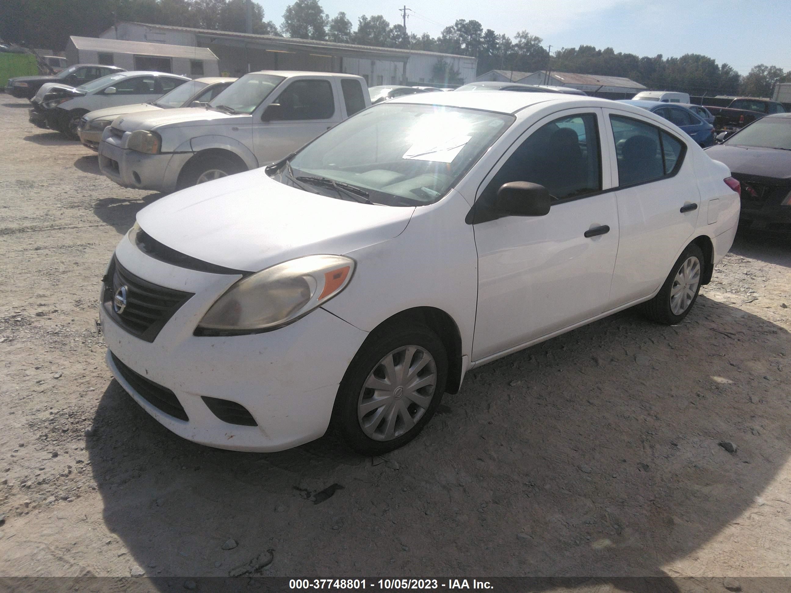 Photo 1 VIN: 3N1CN7AP8CL864484 - NISSAN VERSA 