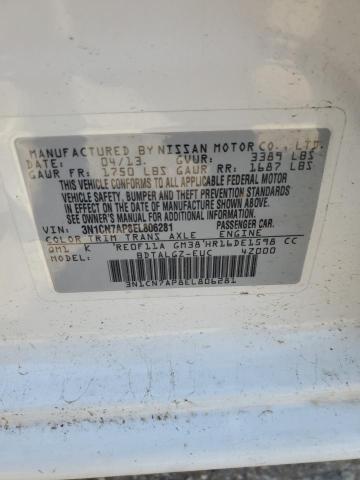 Photo 11 VIN: 3N1CN7AP8EL806281 - NISSAN VERSA S 