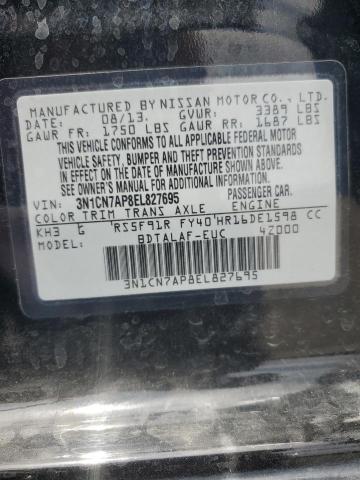 Photo 11 VIN: 3N1CN7AP8EL827695 - NISSAN VERSA 