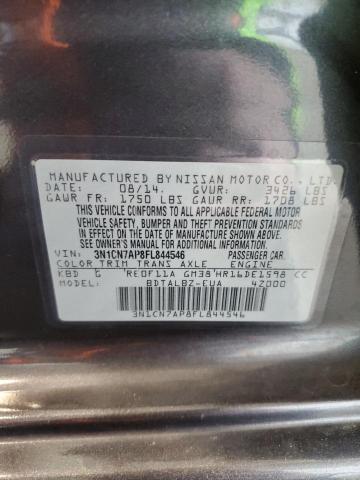 Photo 11 VIN: 3N1CN7AP8FL844546 - NISSAN VERSA 