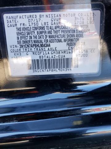 Photo 11 VIN: 3N1CN7AP8HL904344 - NISSAN VERSA S 