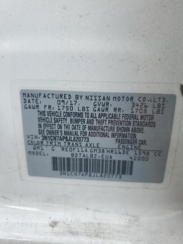 Photo 11 VIN: 3N1CN7AP8JL820773 - NISSAN VERSA 