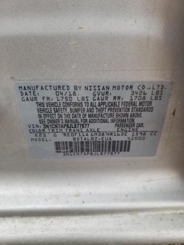 Photo 11 VIN: 3N1CN7AP8JL877877 - NISSAN VERSA 