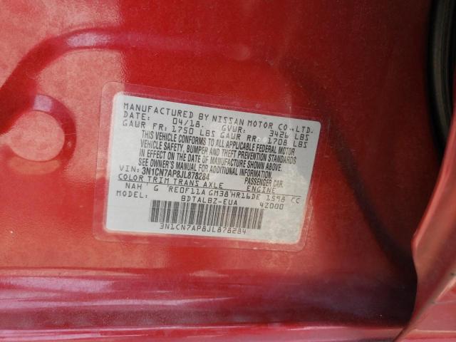 Photo 11 VIN: 3N1CN7AP8JL878284 - NISSAN VERSA 