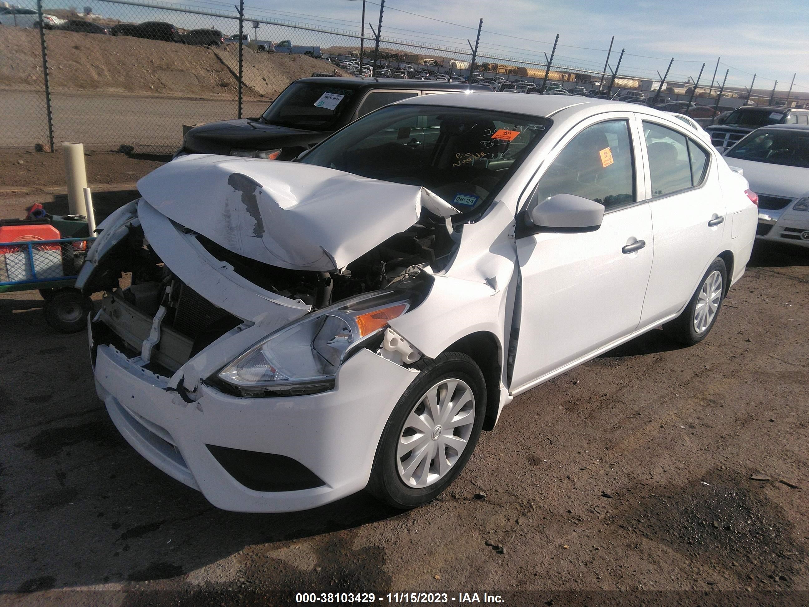 Photo 1 VIN: 3N1CN7AP8KL809659 - NISSAN VERSA 