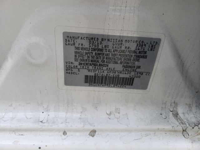 Photo 12 VIN: 3N1CN7AP9DL894224 - NISSAN VERSA S 