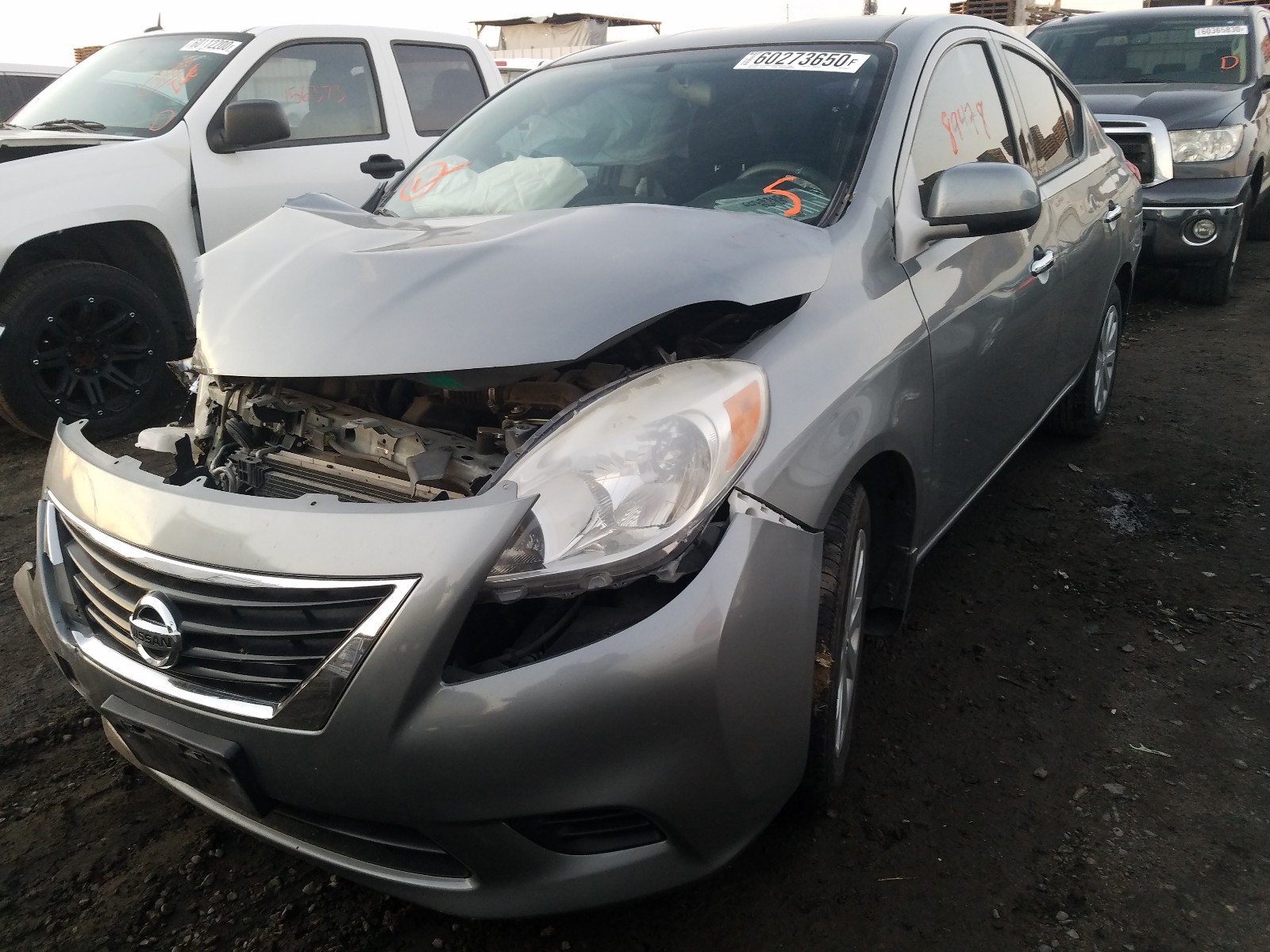 Photo 1 VIN: 3N1CN7AP9EK464653 - NISSAN VERSA S 