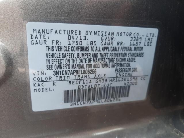 Photo 11 VIN: 3N1CN7AP9EL806256 - NISSAN VERSA S 