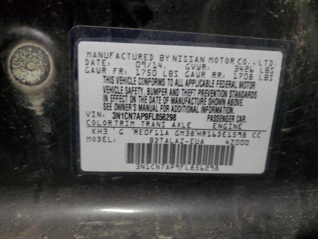 Photo 11 VIN: 3N1CN7AP9FL856298 - NISSAN VERSA 