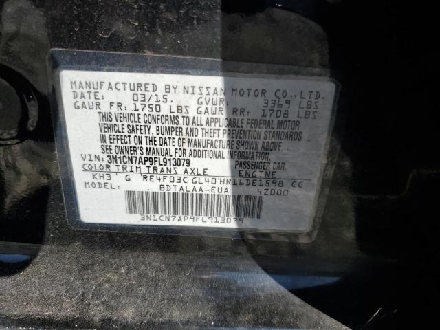 Photo 11 VIN: 3N1CN7AP9FL913079 - NISSAN VERSA S 