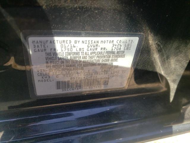 Photo 9 VIN: 3N1CN7AP9GL859445 - NISSAN VERSA S 