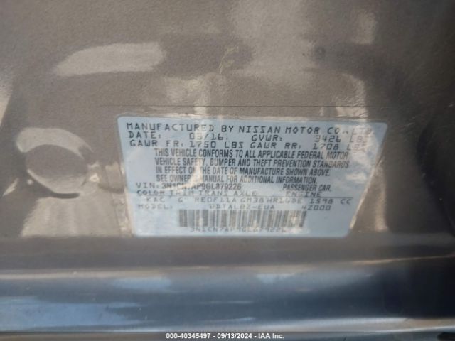 Photo 8 VIN: 3N1CN7AP9GL879226 - NISSAN VERSA 