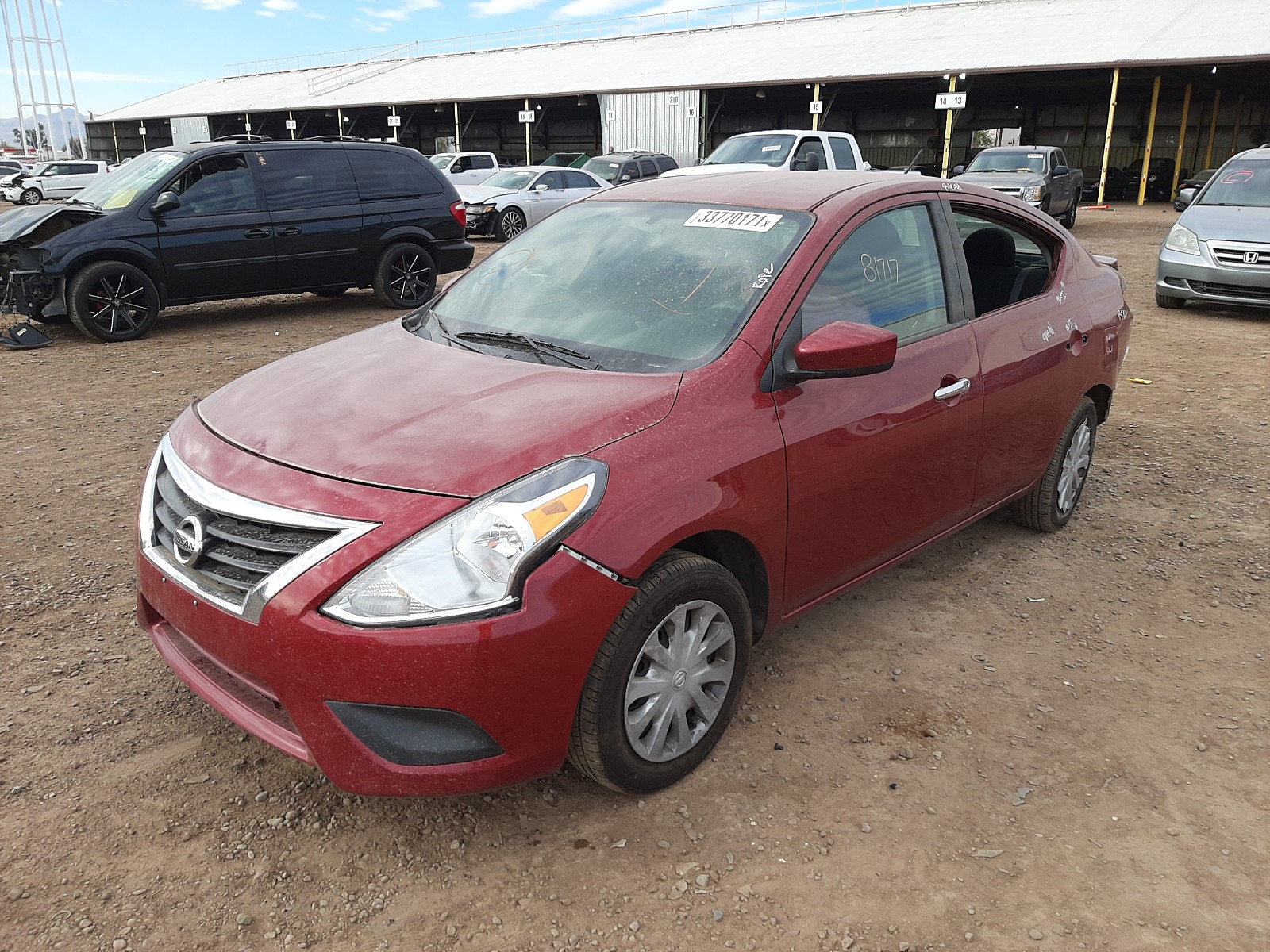 Photo 1 VIN: 3N1CN7AP9HK456699 - NISSAN VERSA S 