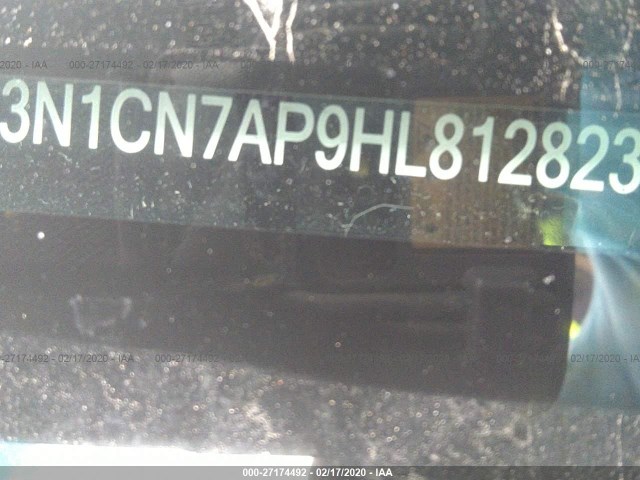 Photo 8 VIN: 3N1CN7AP9HL812823 - NISSAN VERSA SEDAN 