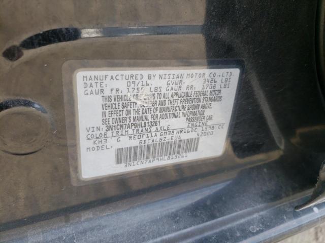 Photo 9 VIN: 3N1CN7AP9HL813261 - NISSAN VERSA S 