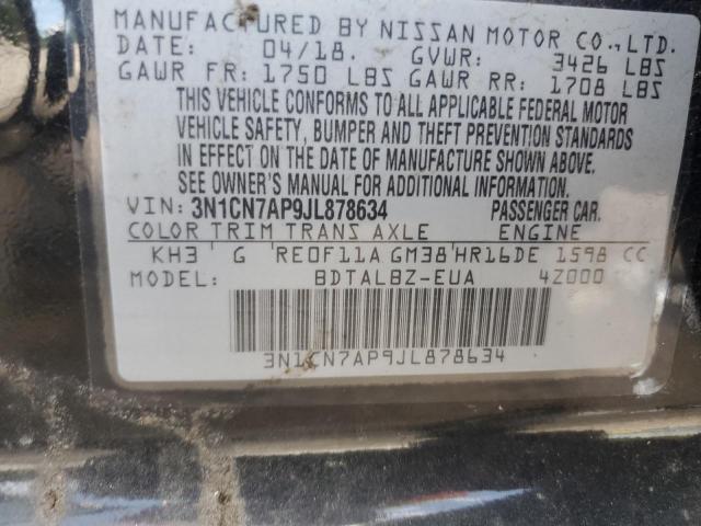 Photo 12 VIN: 3N1CN7AP9JL878634 - NISSAN VERSA 