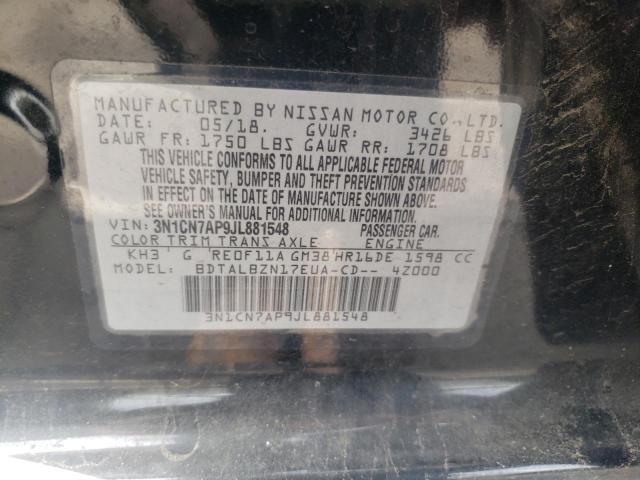 Photo 12 VIN: 3N1CN7AP9JL881548 - NISSAN VERSA 