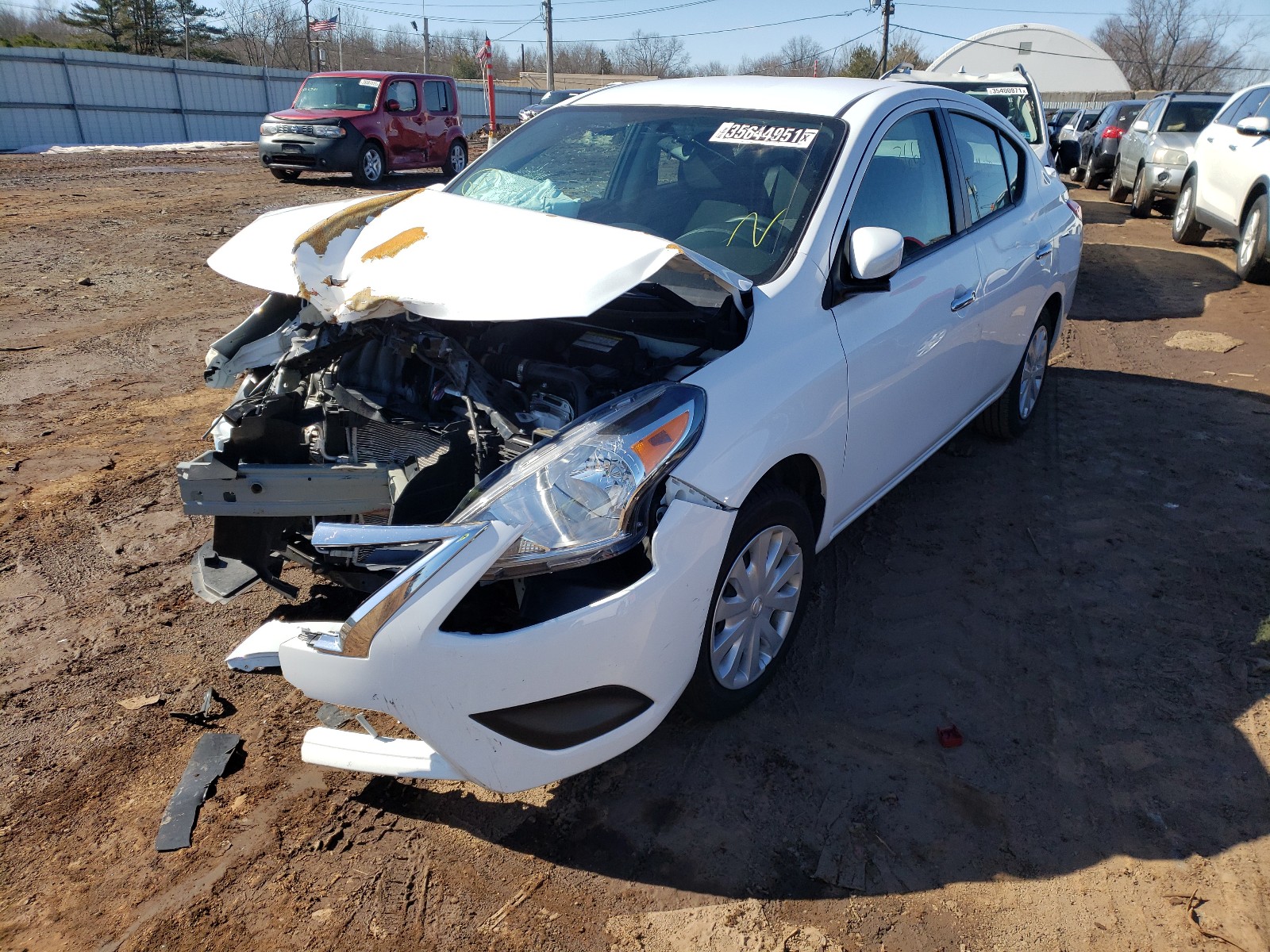 Photo 1 VIN: 3N1CN7AP9KL864587 - NISSAN VERSA S 