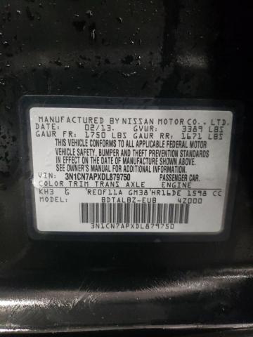 Photo 12 VIN: 3N1CN7APXDL879750 - NISSAN VERSA S 