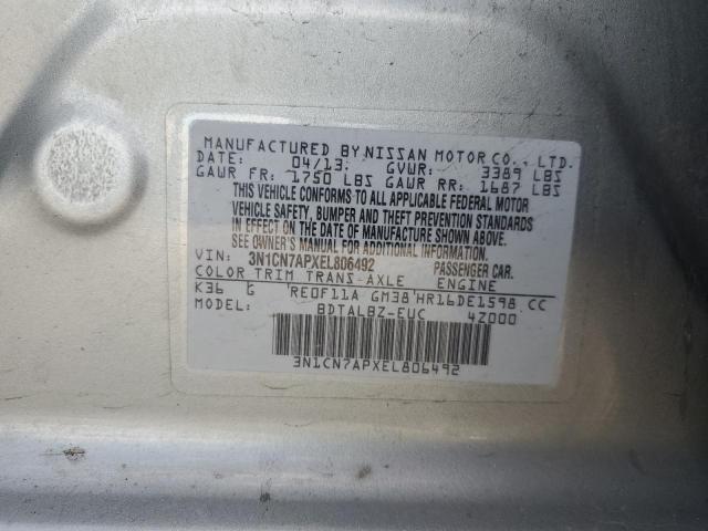 Photo 11 VIN: 3N1CN7APXEL806492 - NISSAN VERSA 