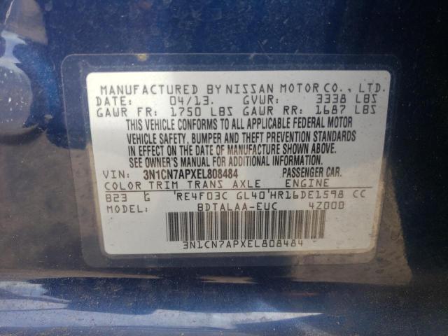 Photo 11 VIN: 3N1CN7APXEL808484 - NISSAN VERSA 