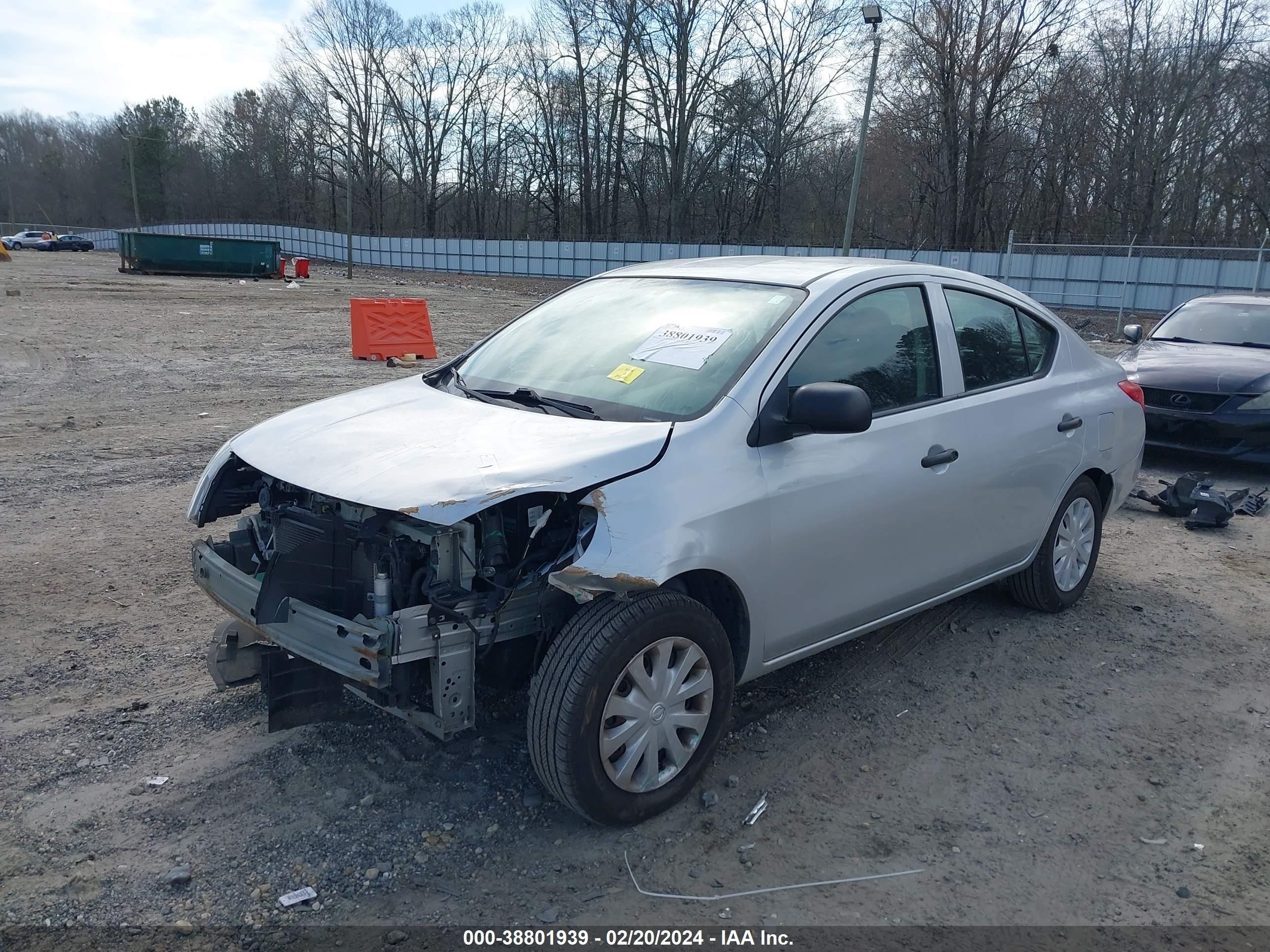 Photo 1 VIN: 3N1CN7APXEL842893 - NISSAN VERSA 