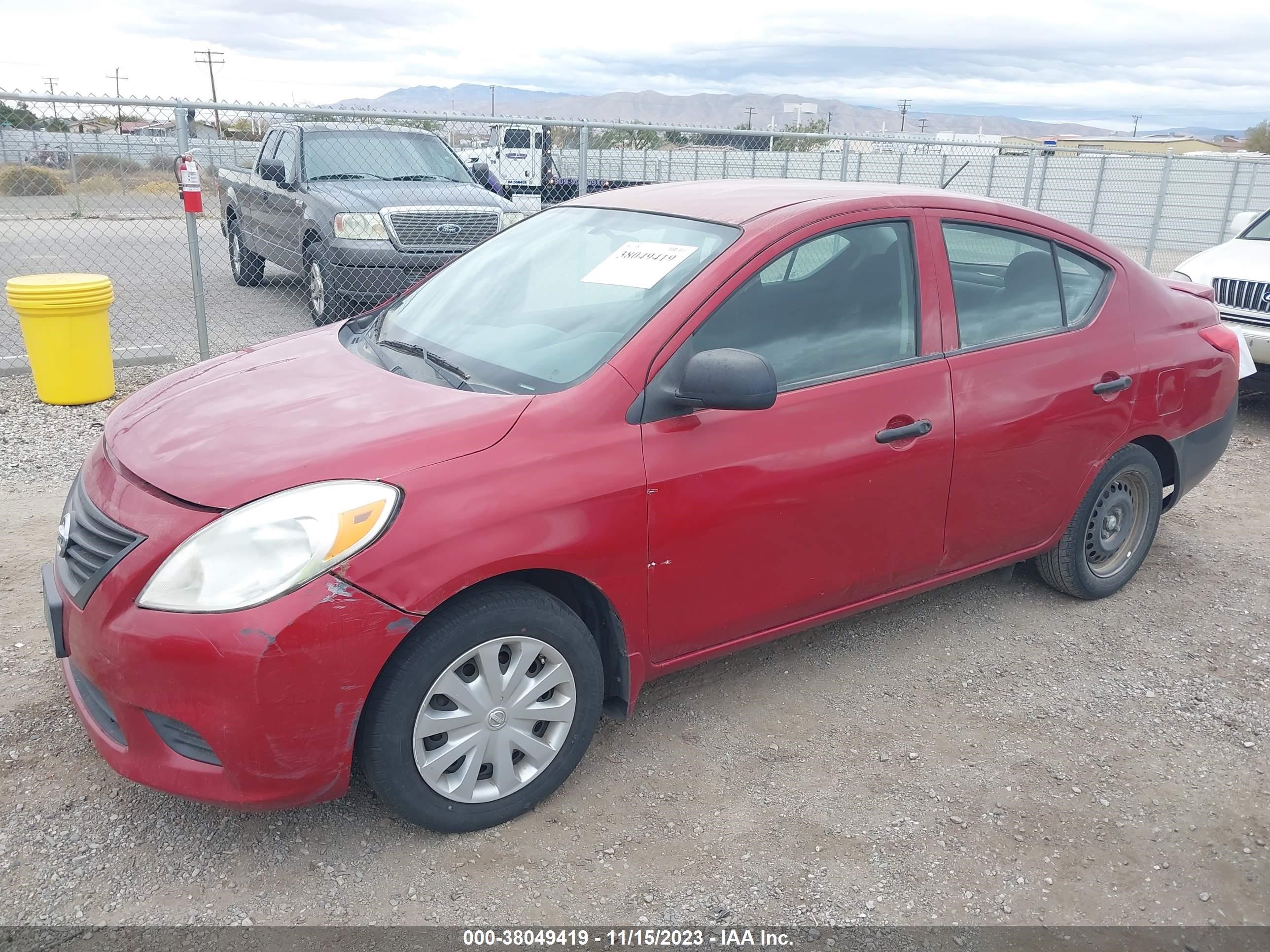 Photo 1 VIN: 3N1CN7APXEL849116 - NISSAN VERSA 