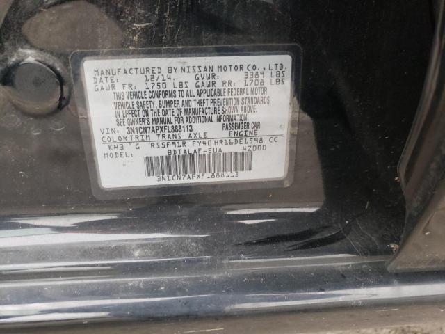 Photo 11 VIN: 3N1CN7APXFL888113 - NISSAN VERSA S 