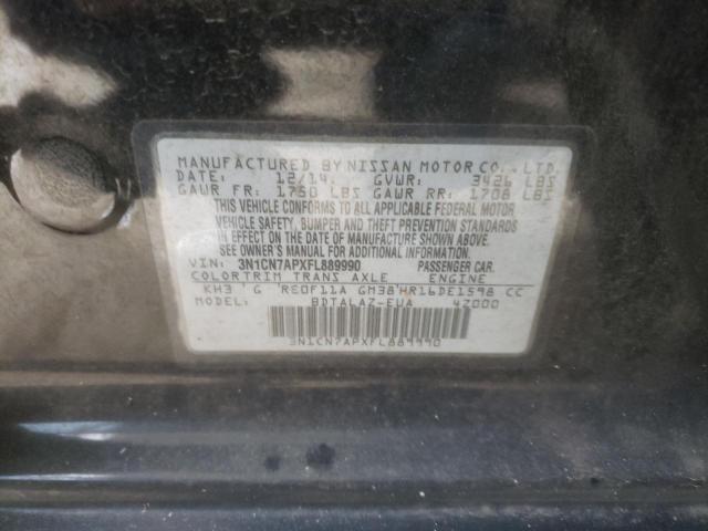 Photo 9 VIN: 3N1CN7APXFL889990 - NISSAN VERSA S 