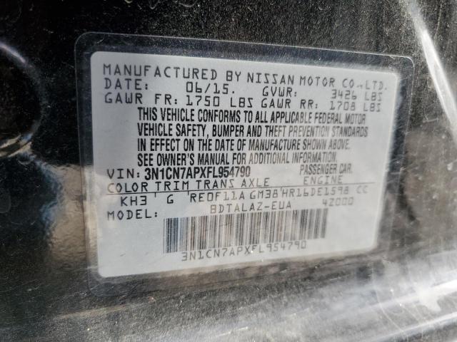 Photo 12 VIN: 3N1CN7APXFL954790 - NISSAN VERSA 