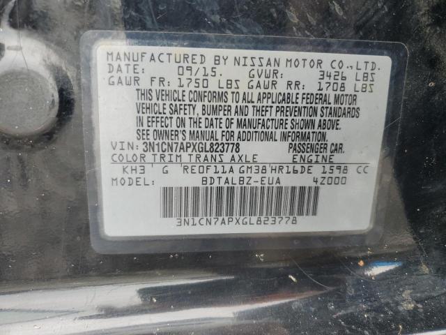 Photo 11 VIN: 3N1CN7APXGL823778 - NISSAN VERSA 