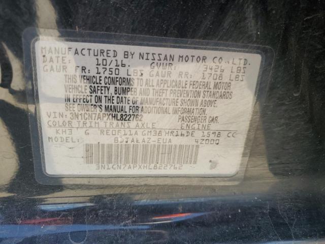 Photo 11 VIN: 3N1CN7APXHL822762 - NISSAN VERSA S 