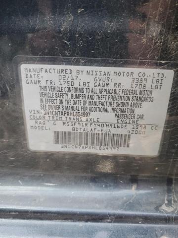 Photo 11 VIN: 3N1CN7APXHL854997 - NISSAN VERSA S 