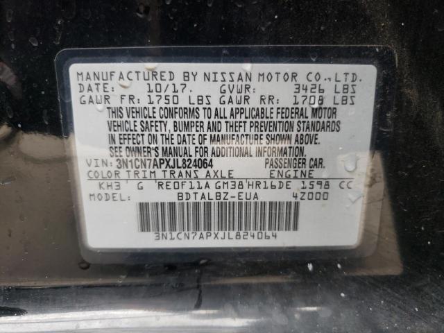 Photo 12 VIN: 3N1CN7APXJL824064 - NISSAN VERSA S 