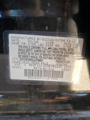 Photo 11 VIN: 3N1CN7APXJL879551 - NISSAN VERSA S 