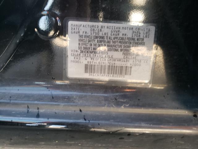 Photo 9 VIN: 3N1CN7APXKL810375 - NISSAN VERSA S 