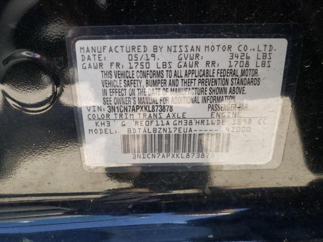 Photo 9 VIN: 3N1CN7APXKL873878 - NISSAN VERSA S 