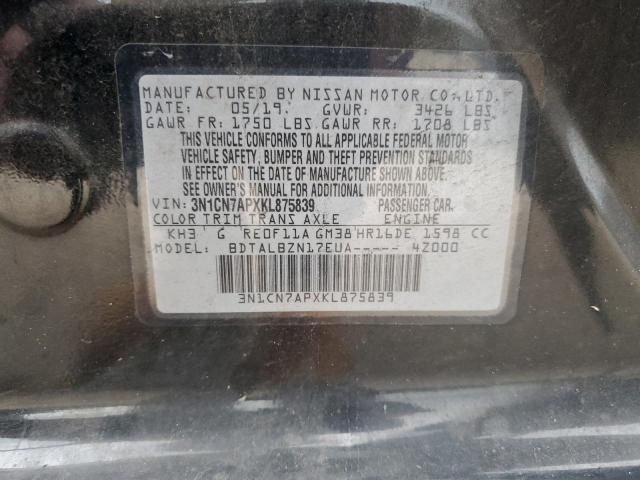 Photo 11 VIN: 3N1CN7APXKL875839 - NISSAN VERSA 