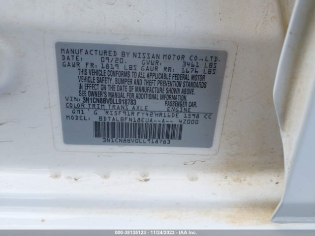 Photo 8 VIN: 3N1CN8BV0LL918783 - NISSAN VERSA 