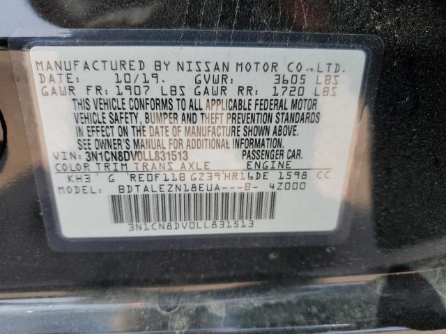 Photo 12 VIN: 3N1CN8DV0LL831513 - NISSAN VERSA S 