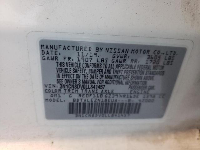 Photo 11 VIN: 3N1CN8DV0LL841457 - NISSAN VERSA S 